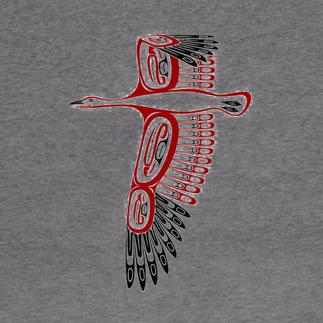 "Snow Goose" Native American Symbol for Great Power by LGull2018